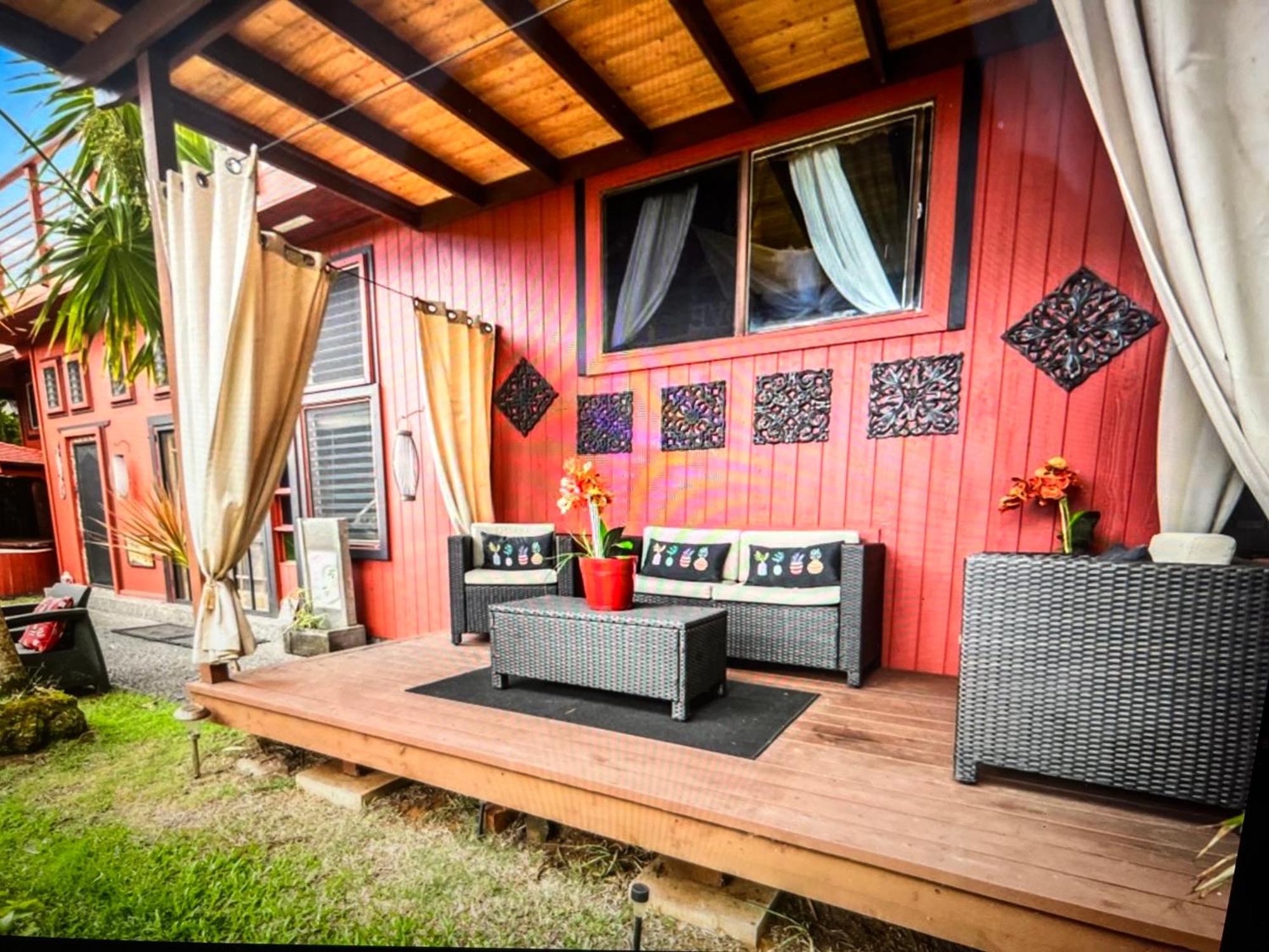 The Bali House And Cottage At Kehena Beach Hawaii ภายนอก รูปภาพ